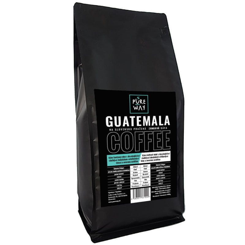 Pureway Guatemala odrodová káva zrnková Pureway 1000 g